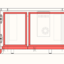 Vitrine d'inspiration Art Déco
