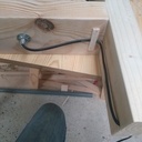 Lampe de palette a poser