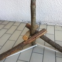 Table haute trépied