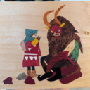 Petite marquetterie de Klo Pelgag