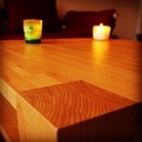 Table basse en Hêtre