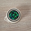 Yoyo en bois d'erable et epoxy pailletée