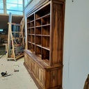 Bibliothèque en noyer