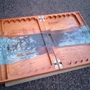 Backgammon orme et epoxy