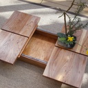 Table basse d'inspiration japonaise