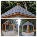 Charpente en tour carré