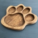 Plateau apéro Empreinte Patte de chien