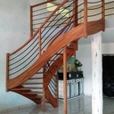Escalier 2 quart tournant