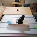 Gabarit rainures faces concaves