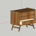 Commode toute en rondeur