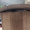 Nichoir en douelle de tonneau