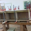 Meuble tv chêne massif