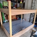 Lit cabine 140x200 avec coffre