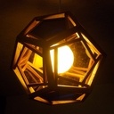 Luminaire dodécaèdre