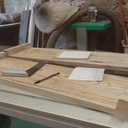 Support d'écran en Douglas