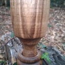 Verre à pied aux outils à main