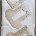 Plaques pour réalisation "Queue d'aronde conique"