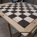 Échiquier table basse