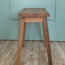 Tabouret au coin du feu