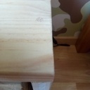 vissage entre le plateau et les cotés