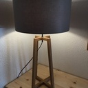 Lampe trepied