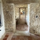 Porte en châtaignier