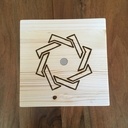 Boîte secrète en bois #0 - "La Boîte à Maz" - Sapin