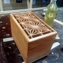 Boîte couvercle à kumiko