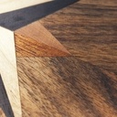 Assiette avec rosace