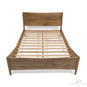 Lit Moderne, Post-moderne en noyer massif