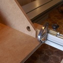 Utilisation de la butée de la scie à format