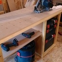 Un petit établi pliant