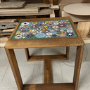 Table basse mosaïque