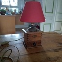 Petite lampe de chevet "Moulin à cafe"
