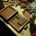 Dessous de plat en bouchons de liège