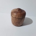 Boite en chêne échauffé