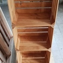 Table basse en cagette