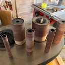 Ponceuses cylindre oscillant TRITON et à bande LEMAN