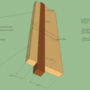 Coffret en ebene macassar