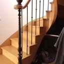 Escalier à l'anglaise débillardé