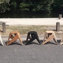 Tabourets géométriques