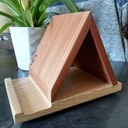 Support livre / lunettes / téléphone