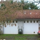 Mon atelier est installé dans la partie de droite de la photo.