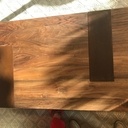 Table basse en noyer