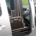 Aménagement de mon véhicule professionnel, faux plancher et lit d’appoint