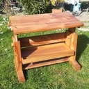 Banc réglable pour métier à tisser