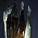 Lampe en écorce fine