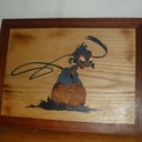 Marqueterie hommage à Loisel