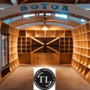 Cave à vin métal bois