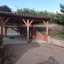 Abri voitures echelle 1